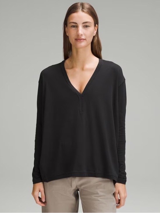 lululemon athletica Tops - Bundle of 2 Back In Action V-Neck Long-Sleeve Shirt
